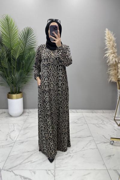 Seval Elbise Kahve Kahverengi