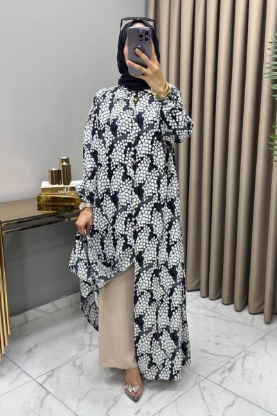 Sevilay Takım Siyah Siyah