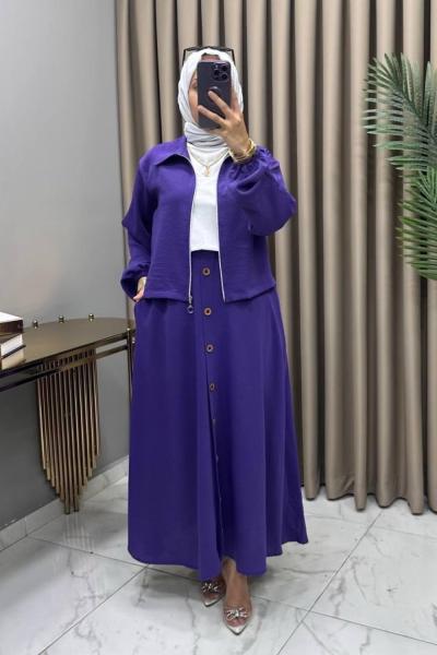 Sevim Takım Mor Mor