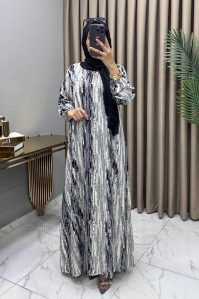 Sıla Elbise Siyah Siyah