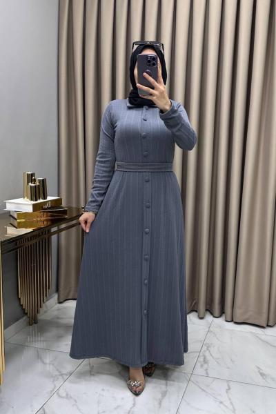 Şilan Elbise Füme Füme