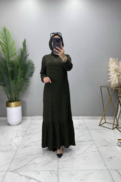 Sinem Elbise Haki Haki