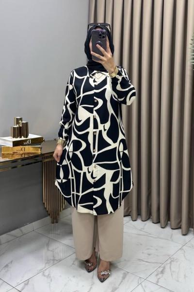 Suna Takım Siyah Siyah