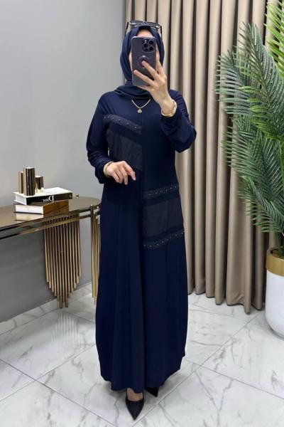 Şura Elbise Lacivert Lacivert