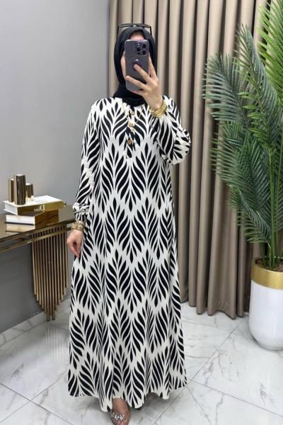 Tuana Elbise Beyaz Beyaz