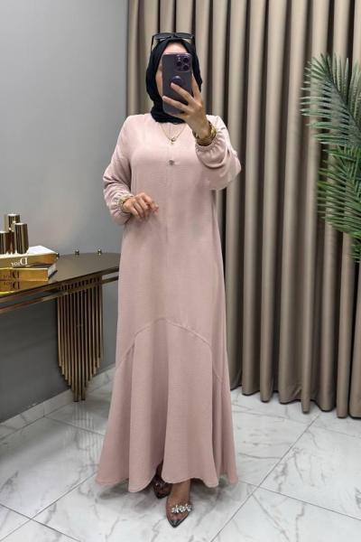 Tuğçe Elbise Taş Taş Rengi