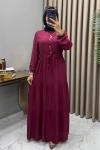 Yaren Elbise Bordo Bordo