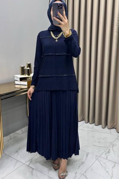 Zennur Takım Lacivert  Lacivert