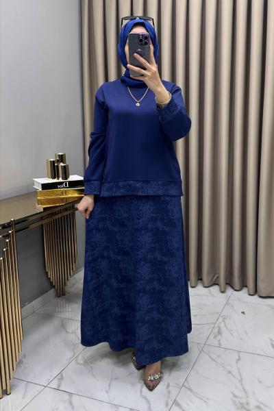 Zerafet Etekli Takım İndigo İndigo