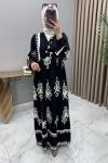 Zilan Elbise Siyah-Beyaz Siyah Beyaz
