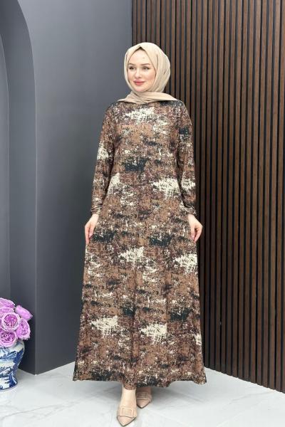 Ahel Elbise - Kahve Kahverengi