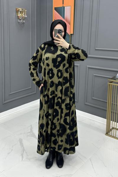 Ahsen Elbise - Yeşil Yeşil