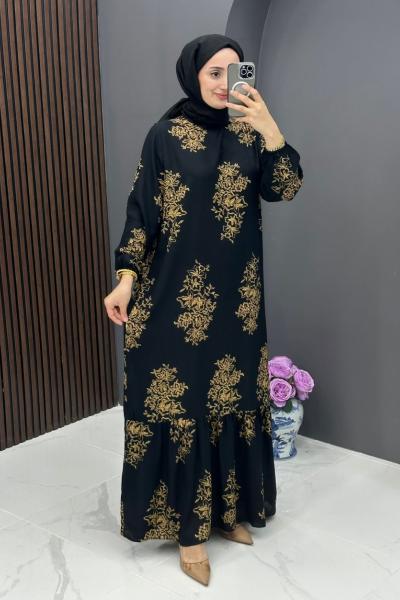 Alara Elbise - Siyah  Siyah