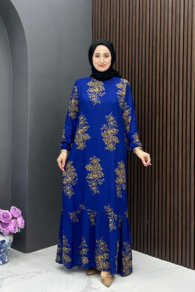 Alara Elbise - Mavi Mavi