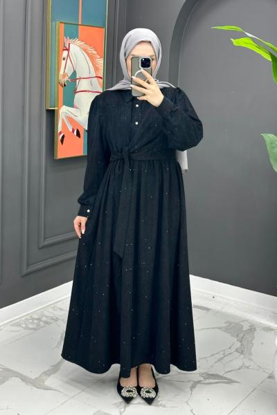 Alya Elbise - Siyah  Siyah