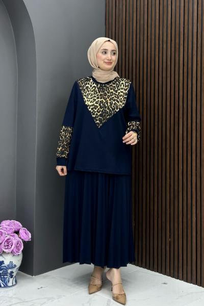 Alya Etekli Takım - Lacivert Lacivert