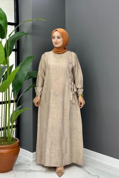 Arşın Elbise - Vizon Vizon