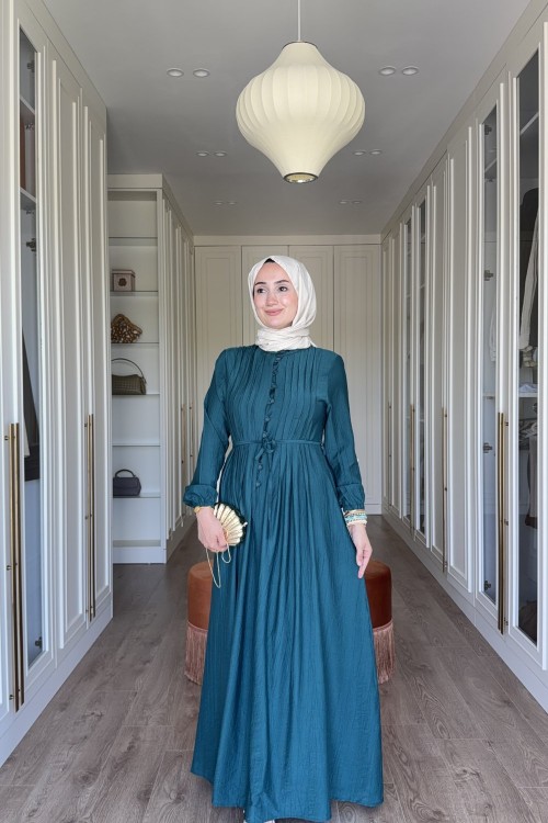 Ayça Elbise - zümrüt Zümrüt