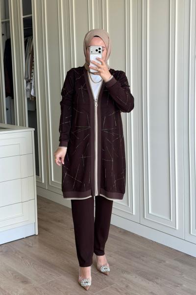 Aydan Takım - Kahve  Kahverengi