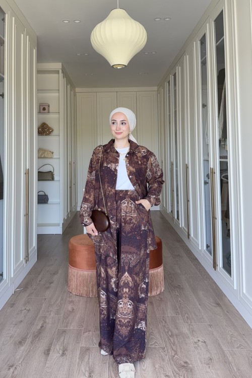 Aymira Takım-Kahverengi Kahverengi