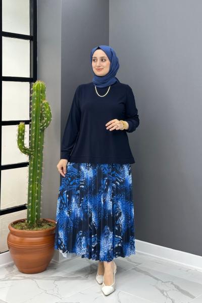 Ayşe Etekli Takım - Lacivert Lacivert