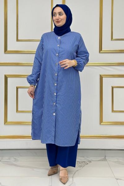 Beren Takım - Koyu Mavi Saks Mavisi