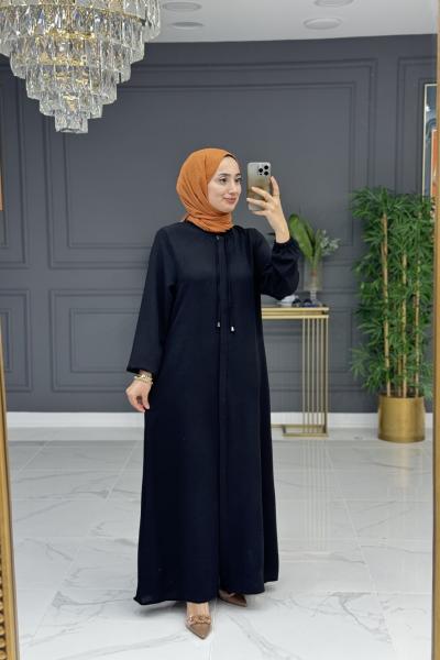 Bilcan ferace - siyah Siyah