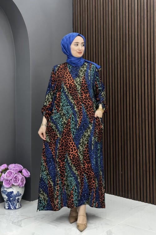 Birgül Elbise - Mavi Mavi