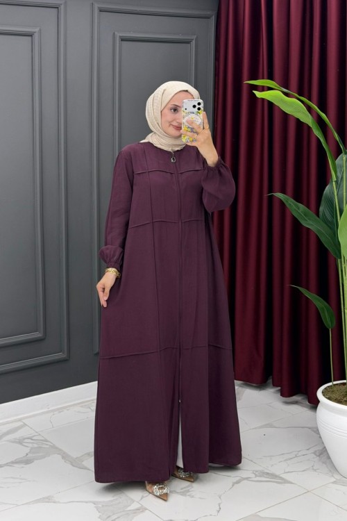 Buğlem Uzun Ferace-Mürdüm Mürdüm