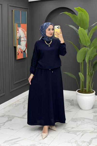 Ceyda Etekli Takım - laci Lacivert