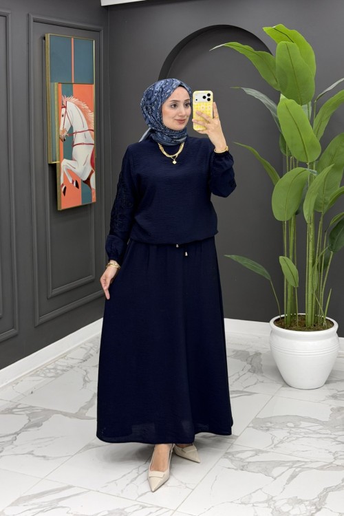 Ceyda Etekli Takım - laci Lacivert