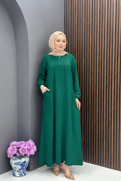 Damla Elbise - Zümrüt Zümrüt