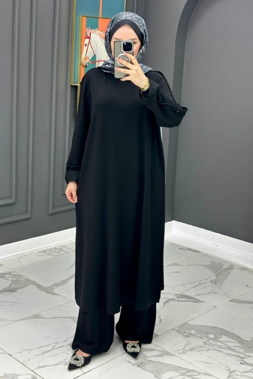 Dilek Uzun Takım - Siyah Siyah