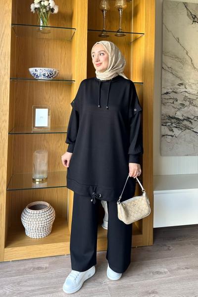 Ebruli Spor Takım - Siyah Siyah