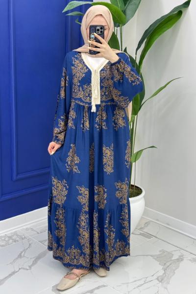 Ekin Elbise - İndigo Mavi