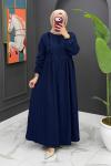 Elite Elbise- Lacivert  Lacivert