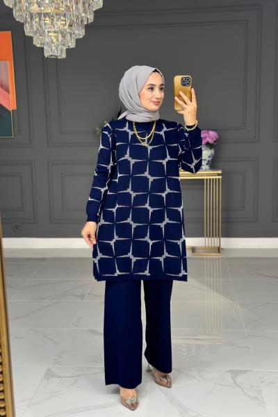 Ferhan triko takım - laci Lacivert