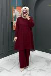 Feyza Takım - Bordo Bordo