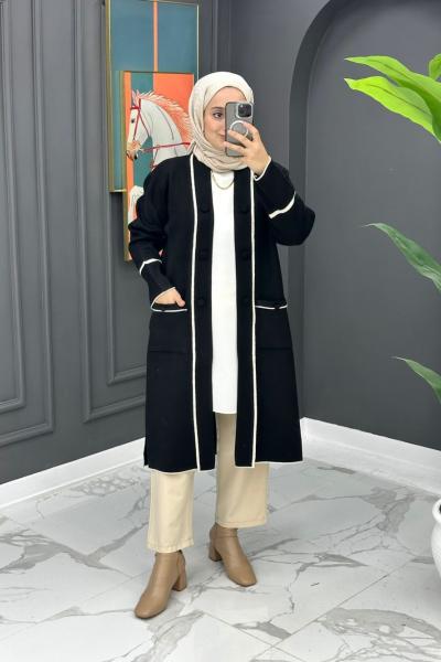 Gayem Hırka - Siyah  Siyah