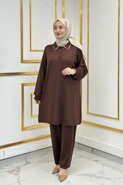 Gülen Takım - Kahve Kahverengi