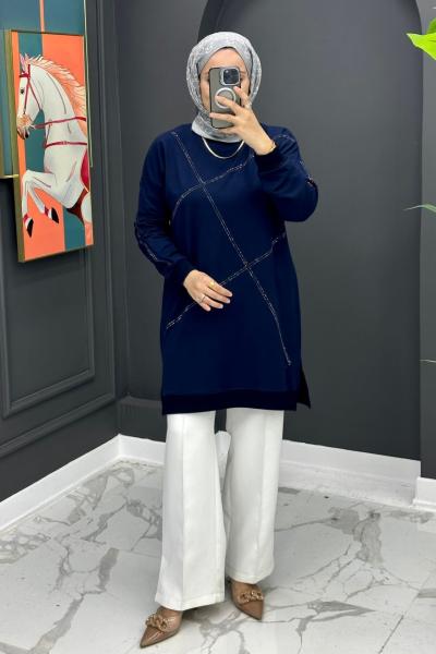 Gülşah Tunik - Lacivert  Lacivert