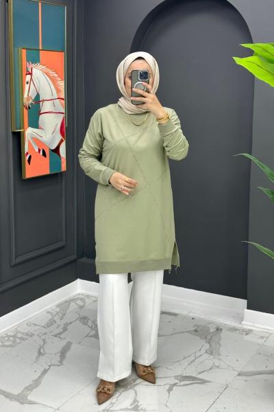 Gülşah Tunik - Açık Yeşil  Su Yeşili