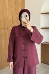 Gülşen Takım-Bordo Bordo