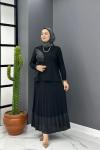 Hasret Etekli Takım - Siyah  Siyah