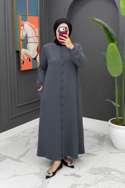Hatice Uzun Kap - Gri Gri