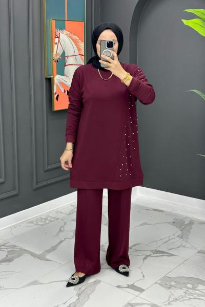 Hürrem Takım - Bordo Bordo