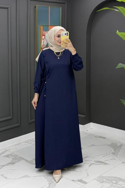 İdil Elbise - laci Lacivert