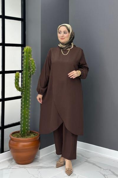 İkmal Takım - Kahve Kahverengi