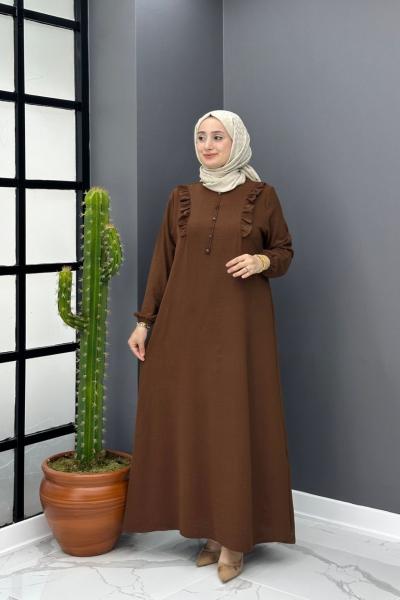 Karen Elbise - Kahve Kahverengi