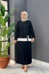 Kibar Etekli Takım - Siyah  Siyah